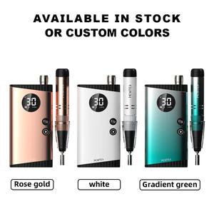 HOWYEA Portátil Carbono Escova Motor Nail Grinder Recarregável 30000 RPM Acrílico <span class=keywords><strong>Gel</strong></span> Nails CE Certified Ideal Nail Technicians - Product Image 6