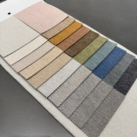 Tissu en denim polyester pour rideaux, nouveau style 2025, largeur 280, pour textile de maison