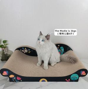 OEM forte divano letto in cartone gatti che proteggono mobili gatto graffio giocattolo graffiante erba gatta - Product Image 6