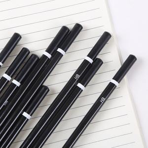 Crayon anti-morsure en bois noir <span class=keywords><strong>de</strong></span> haute qualité, vente en gros, pour étudiants, écriture, art, peinture, idéal pour un cadeau - Product Image 5