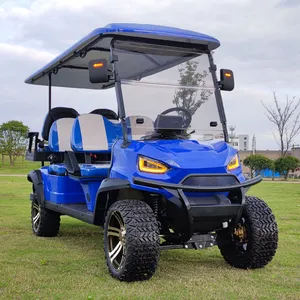 Lexsong Quality Lithium Battery Golf Cart 2 3 4 6 8 Seater Golf Cart Club Car Golf Carts Fast Electric Car