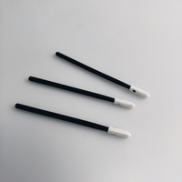 Tampon en mousse rond de 70 mm - Micro-pointe de 4 mm - pour les points de soudure de circuits imprimés, les broches de connecteurs, les espaces des condensateurs et les fentes des cartes
