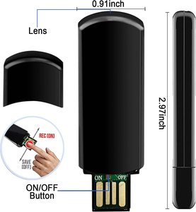 Clé USB caméra flash, lecteur de carte mémoire, enregistrement vidéo HD 1080P CMOS H.264 - Product Image 5