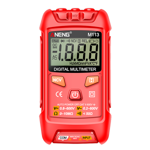 Mini Multímetro M113 1999 Contagens Digital Inteligente Medidor de Tensão AC/DC Ohm NCV Ferramentas Elétricas Instrumentos de Medição - Product Image 6