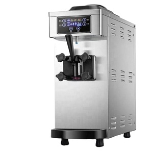 Máquina de helado de yogur de un solo cabezal para el hogar, cafeterías, tiendas de conveniencia, comedores y tiendas al aire libre, para servir helado y jarabe. - Product Image 1
