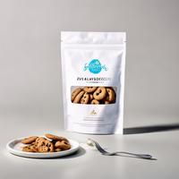 Bolsa Doypack Personalizada de Aluminio y Plástico con Cierre a Presión, Barrera de Aroma, Grado Alimenticio, para Miel y Nueces Asadas