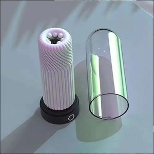 Hot Selling <b>Masturbation</b> Cup Hands-Free Male Toy Skin-Friendly Material Easy Clean Vibration Function Customizable Color for - Product Image 5