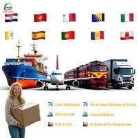Agente de Transporte Marítimo Rápido FCL, Envío Marítimo DDP a Croacia, Europa, Entrega a Domicilio, LCL, DAP, DDU, DDP, Carga Aérea, Agente de Transporte Marítimo