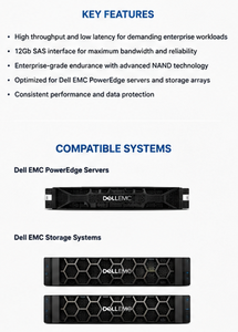 ผ่านการทดสอบ EMC 0K74WN K74WN 118000854 960GB 12Gbps SAS External <span class=keywords><strong>SSD</strong></span> Enterprise สำหรับการจัดเก็บข้อมูล PowerStore - Product Image 3