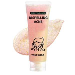 Acido salicilico 8D aminoacidi detergente per Scrub viso Anti-Acne tè verde per il viso lavare in profondità Gel esfoliante pulito - Product Image 6