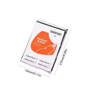 Manta Térmica de Emergencia, Impermeable, para Exteriores, de Aluminio, para Supervivencia, Rescate, Camping - Product Image 2