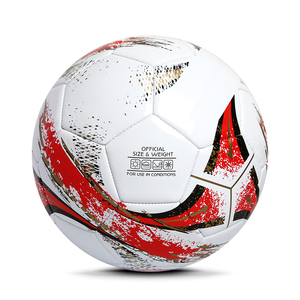 30 paneles tamaño 3 4 5 balón de fútbol inflable, pelota de fútbol de espuma de PVC cosida a máquina para recreación - Product Image 3