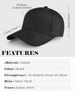 Custom Digital Print Embroidery Logo <b>Baseball</b> <b>Caps</b> Bulk <b>Plain</b> 6 Panel Common Unisex Sports Four Seasons Chains Adults 100% - Product Image 2
