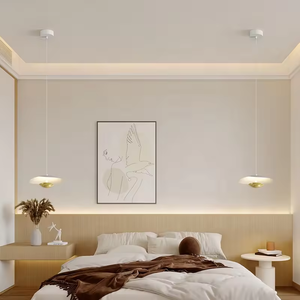 Accesorios de iluminación minimalista LED creativa sala de estar dormitorio lámpara de noche luz colgante - Product Image 6