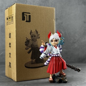 Fábrica al por mayor 17CM <span class=keywords><strong>1</strong></span> pieza infancia <span class=keywords><strong>Yamato</strong></span> dibujos animados Anime estatua PVC figura de acción muñeca colección regalo para niños - Product Image 6