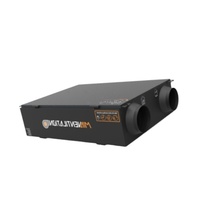 Unité de ventilation à récupération d'énergie HRV murale pour une seule pièce, échangeur de chaleur air-air, système de ventilation à récupération de chaleur, récupération de chaleur v