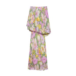 Vestidos de Verano para Mujer, Nueva Colección, Hombros Caídos, Elegantes, Asimétricos, con Estampado Floral, a la Moda - Product Image 1