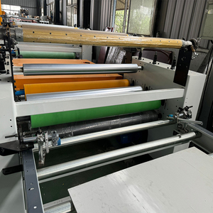 <span class=keywords><strong>CPL</strong></span> HPL Película Laminadora Panal Tablero Mdf Madera Contrachapada Laminado PUR Pegamento de Fusión en Caliente Línea de Máquina Laminada - Product Image 2