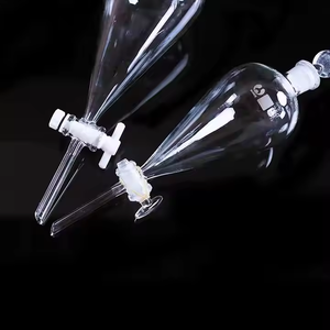 Équipement de laboratoire Séparation huile-eau Présentoir de parfum <span class=keywords><strong>Entonnoir</strong></span> de distribution <span class=keywords><strong>à</strong></span> <span class=keywords><strong>piston</strong></span> en verre - Product Image 2