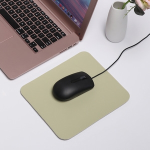 Double-sided leather <b>mouse</b> <b>pad</b>, anti-slip mat, wireless <b>mouse</b> <b>pad</b>, laptop PU <b>pad</b>, small <b>gaming</b> <b>pad</b>, printable designs. - Product Image 1