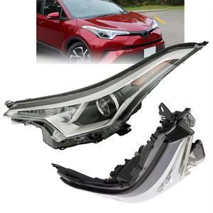 Faro a LED CHR 2018+ Tipo USA Luci Diurne Automatiche Faro Anteriore Luce Auto 81170-F4110 81130-F4110 per <span class=keywords><strong>Toyota</strong></span> <span class=keywords><strong>CH</strong></span>-<span class=keywords><strong>R</strong></span> - Product Image 2