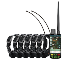 Traceur GPS ESEEK IP68 étanche pour chiens : Submersible 1M/30min + Batterie 18650 6400mAh et boîtier antichoc