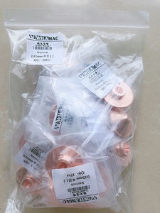 Cabezal de corte con boquilla láser, doble capa cromada individual, <span class=keywords><strong>calibre</strong></span> D28, 0,8 a 6,0mm, para corte de fibra - Product Image 4