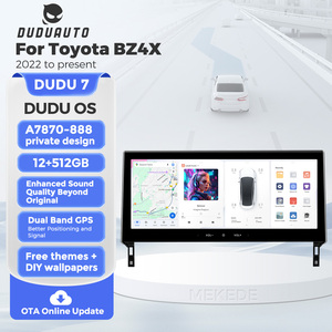 <span class=keywords><strong>Autoradio</strong></span> <span class=keywords><strong>Android</strong></span> DUDU7, processeur 6 nm, vitesse de lecture jusqu'à 170 Mo/s, système fluide pour Toyota BZ4X 12,3 pouces, 2022 à aujourd'hui - Product Image 2