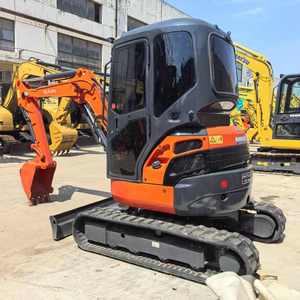 Mini-excavatrice Kubota U30 d'occasion, 3 tonnes, rotation zéro, avec déplacement latéral de la flèche, moteur Kubota D1703, profondeur de fouille de 2,88 m - Product Image 5