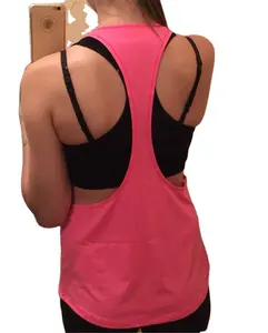 批发女女士女士运动健身房健身瑜伽运动背心oem logo定制背心女式背心