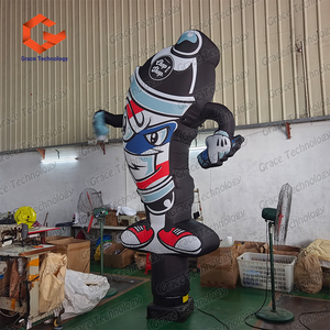 ตุ๊กตาลมเป่าลมแบบกำหนดเอง Air Wave Liamador สำหรับร้านตัดผ<span class=keywords><strong>ม</strong></span> - Product Image 6