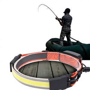 Linterna frontal COB recargable con batería de polímero, compatible con pilas AAA, para camping y seguridad, disponible a nivel global. - Product Image 5