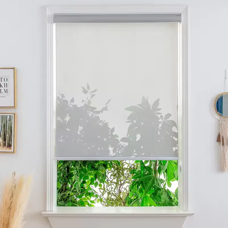 roller blind motorized smart curtain automatic electric blind roller shade solar roller blinds