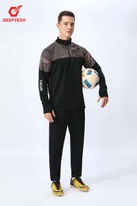 Conjunto de Treino Personalizado Novo Chegada Camisa de Futebol Smyl Conjunto de Treino Masculino Manga Longa Jaqueta de Futebol para Clubes e Escolas Atacado - Product Image 5