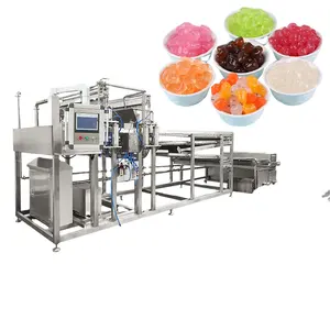 Máquina automática para Hacer bolas de agar llenas de jugo, línea de producción de bolas de perlas boba, proveedor de equipos