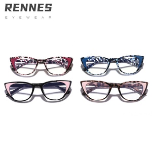 Vente en gros de lunettes de bureau œil de <span class=keywords><strong>chat</strong></span> de haute qualité pour femmes cadre PC coloré anti-bleu pour ordinateur téléphone portable étudiant myopie - Product Image 5
