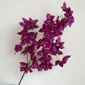 Bougainvillea Artificial de Plástico, Ramas Altas, Tallo de Alta Densidad, Adornos Florales Decorativos para el Hogar, Bodas, Sala de Estar, Exteriores - Product Image 6