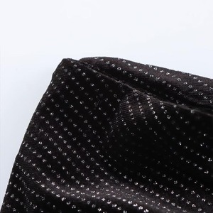 Ropa de mujer 2024 nueva moda Culottes de <span class=keywords><strong>terciopelo</strong></span> brillante Retro de cintura alta Casual Street Women's Mini Shorts - Product Image 5