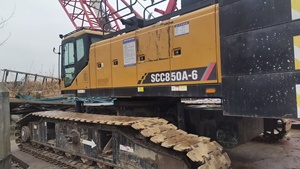 รถเครนตีนตะขาบ SCC850 85 ตัน มือสอง สภาพตรวจสอบแล้ว ทนทาน แข็งแรง รถเครนตีนตะขาบมือสองขนาด 70 ตัน 80 ตัน 100 ตัน 150 ตัน 200 ตัน ขายดี - Product Image 5