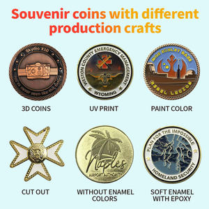 Gepersonaliseerde souvenir gouden, zilveren, koperen, bronzen, emaille, zinklegering 3D metalen herdenkingsmunt van de fabrikant - Product Image 5