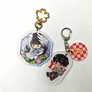 Personalized Wholesale Accessories Keychain Factory Made Custom Design <b>Cute</b> Design Mini Acrylic Keychains - Product Image 1