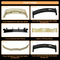 Meilleur nouveau Design voiture pare-chocs plastique Fiber de carbone pare-chocs arrière diffuseur Spoiler Extension pour Ford Focus hayon MK4 2019 2020