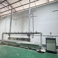 Máquina cortadora y elevadora computarizada de 4m de ancho para fijación de altura de tela de cortina