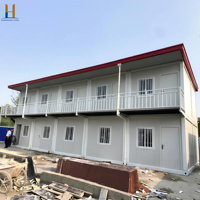 Kit de maison modulaire de 40 pieds, espace de vie préfabriqué moderne avec 2 salles de bain - Zhonghuan Living