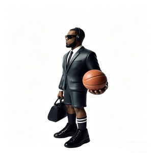 Muñeco de PVC Impreso en 3D Personalizado de Moda <span class=keywords><strong>para</strong></span> Artículos Promocionales de Estrellas de Baloncesto y Fútbol, Decoración de Coche, Recuerdo <span class=keywords><strong>para</strong></span> Fanáticos - Product Image 2