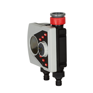 OEM điện tử kỹ thuật số nước hẹn giờ hai cửa hàng với màn hình LCD hiển thị nhà và vườn tự động hệ thống thủy lợi làm bằng nhựa - Product Image 3