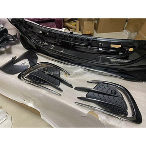 LXRV 1 Paire Kit Complet de Garnitures de Calandre Avant en Fibre de Carbone ABS pour Pare-chocs Mercedes-Benz W447 Finition Mate Rénovation Auto - Product Image 5
