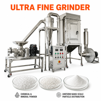 Broyeur Classificateur d'Air, Pulvérisateur Ultrafin à Vanne Rotative pour Usine de Poudre de Gingembre, Ail, Cannelle et Sucre
