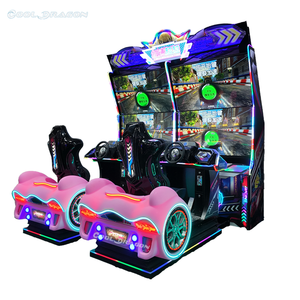 Simulateur de course extrême d'arcade en intérieur pour deux joueurs, paiement par code QR, expérience de conduite immersive, garantie 1 an, anglais - Product Image 1