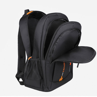 Sac à dos pour ordinateur portable anti-rayures et respirant, grande capacité, conception ergonomique, idéal pour les voyages et le campus